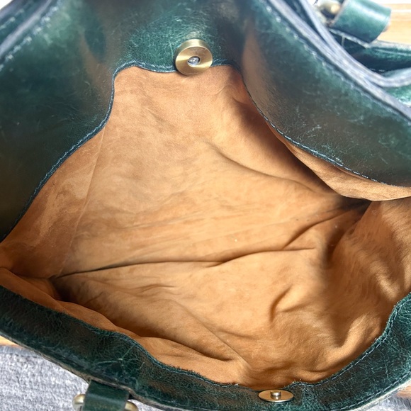 Patricia Nash Poppy Leather Tote Shoulder Bag - Picture 9 of 10